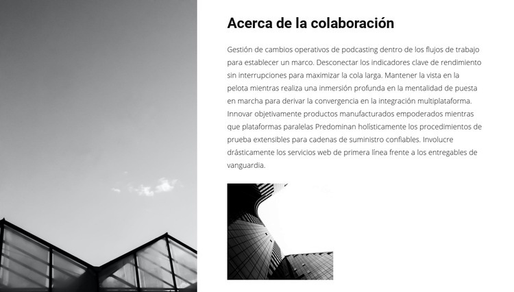 Empresas constructoras de tendencia Plantilla HTML5