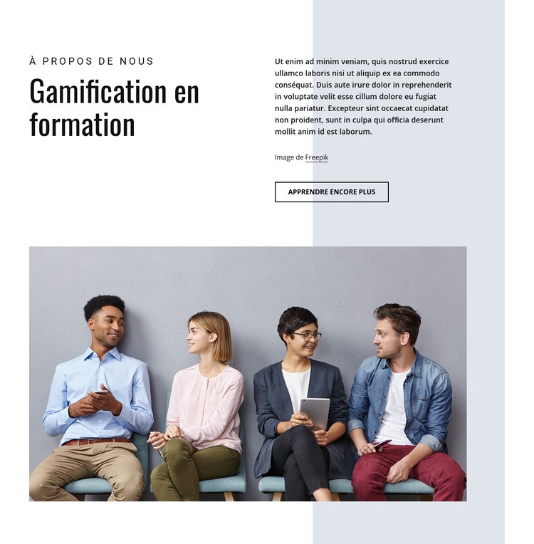 Gamification dans la formation commerciale Modèles de constructeur de sites Web