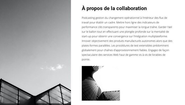 Entreprises de construction tendance Maquette de site Web