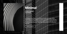 Nous Construisons Pour Durer – Modèle De Site Web Gratuit