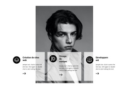 Directions Commerciales Pour Démarrer Modèle De Boîte Flexible