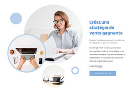 Stratégie De Vente Gagnante - Modèle HTML De Base
