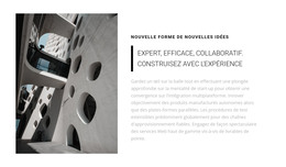 Architecture Originale - Modèle De Code HTML