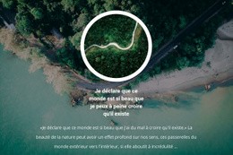 Choisissez Une Nouvelle Direction : Modèle De Site Web D'Une Seule Page