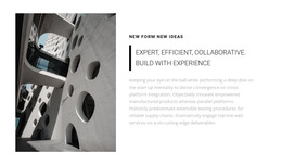 Original Architecture - Easy-To-Use HTML5 Template