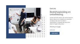 Corporate Training En Ontwikkeling - Multifunctionele HTML5-Sjabloon