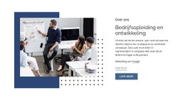 Corporate Training En Ontwikkeling - Multifunctioneel Webontwerp