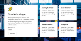 Staaltechnologie - Creatieve Multifunctionele Sjabloon