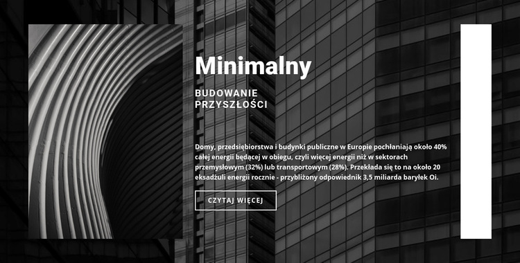 Budujemy, aby trwać Motyw WordPress