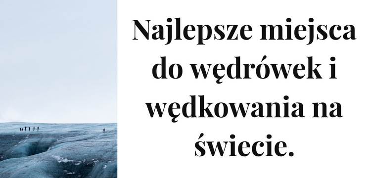 Nowe szlaki i lokalizacje Szablon witryny sieci Web