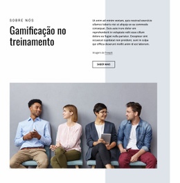 Gamificação Na Formação Empresarial - Design De Site Responsivo