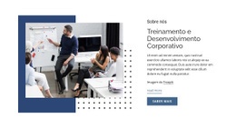 Treinamento E Desenvolvimento Corporativo - Web Design Multifuncional