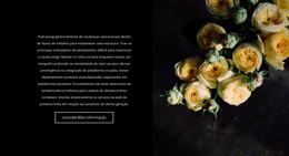 As Flores Estão De Volta À Moda – Modelo HTML5 Fácil De Usar