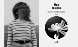 Explore Meu Currículo - Modelo De Site Gratuito