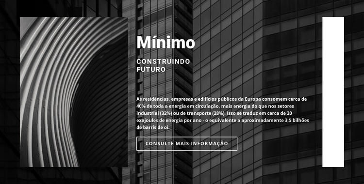 Nós construímos para durar Modelo HTML5