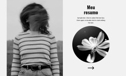 Explore Meu Currículo - Página De Destino Moderna