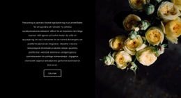 HTML-Sidadesign För Blommor Är Tillbaka På Modet