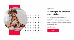 En Fantastisk Traillöpning - Nedladdning Av HTML-Mall