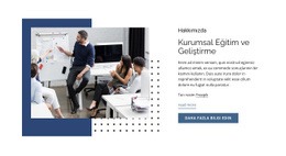 Kurumsal Eğitim Ve Geliştirme Için Ücretsiz CSS