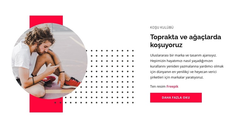 Harika bir parkur koşusu WordPress Teması