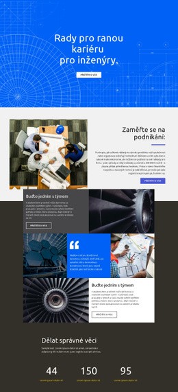Bezplatné Stažení Šablony Html Pro Rada Pro Inženýry