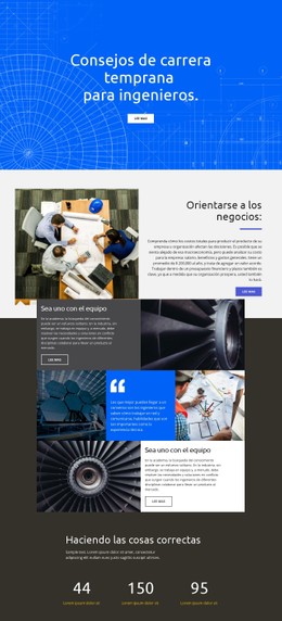 Consejos Para Ingenieros - Mejor Plantilla CSS