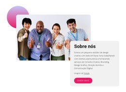 Criador De Sites Para Sobre O Pequeno Estúdio De Design