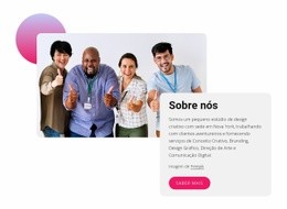 Sobre O Pequeno Estúdio De Design - Landing Page De Alta Conversão