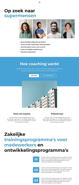 Meest Creatieve WordPress-Thema Voor Bedrijfsprofiel