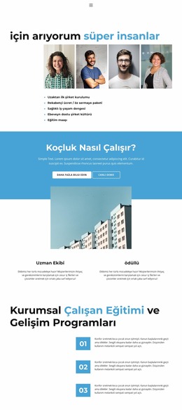 İş Profili - Işlevsellik Joomla Şablonu