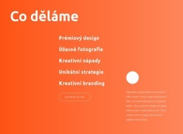 Prémiový Design - Nejlepší HTML Šablona