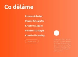 Prémiový Design – Stažení Šablony Webu