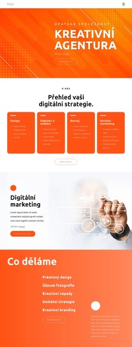 Vytváříme Digitální Řešení – Bezplatná Šablona Webových Stránek