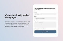Vytvořte Si Web S Nicepage