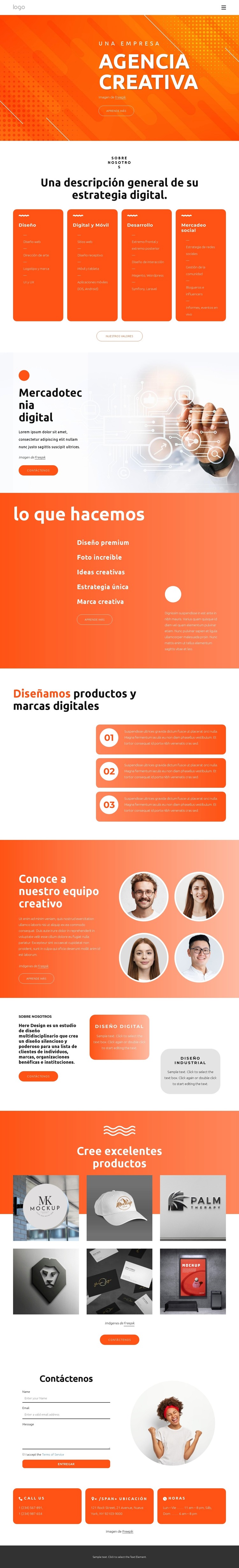 Creamos soluciones digitales Plantilla HTML