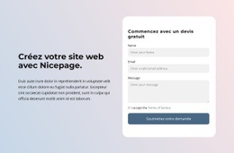 Créer Un Site Internet Avec Nicepage