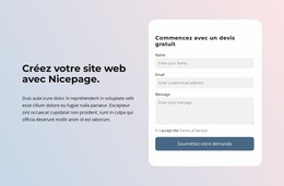 Créer Un Site Internet Avec Nicepage