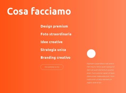 Design Premium - Miglior Modello HTML