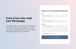 Crea Un Sito Web Con Nicepage