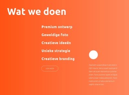 Premium Ontwerp - Websitesjabloon Downloaden