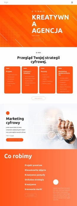 Tworzymy Rozwiązania Cyfrowe - Website Creator HTML