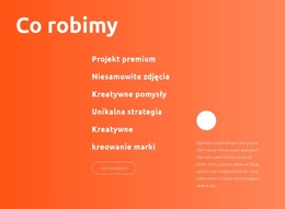 Projekt Premium - Szablon Projektu Strony Internetowej