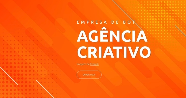 Estúdio para design e desenvolvimento Construtor de sites HTML