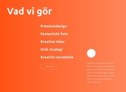 Premium Design CSS-Webbplatsmall