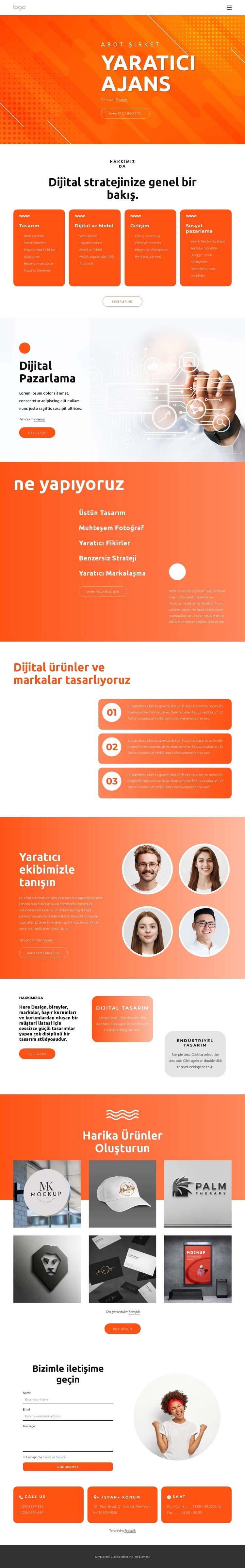 Dijital çözümler üretiyoruz Html Web Sitesi Oluşturucu