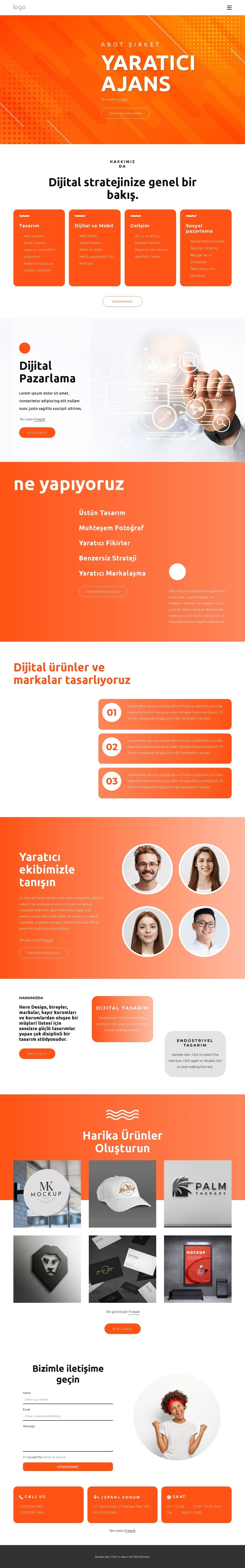 Dijital çözümler üretiyoruz Web Sitesi Şablonu