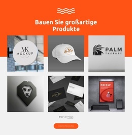 Produktdesign Für Startups - Vorlage Für Eine Seite