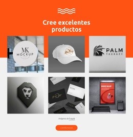 Diseño De Productos Para Startups - Plantilla De Una Página