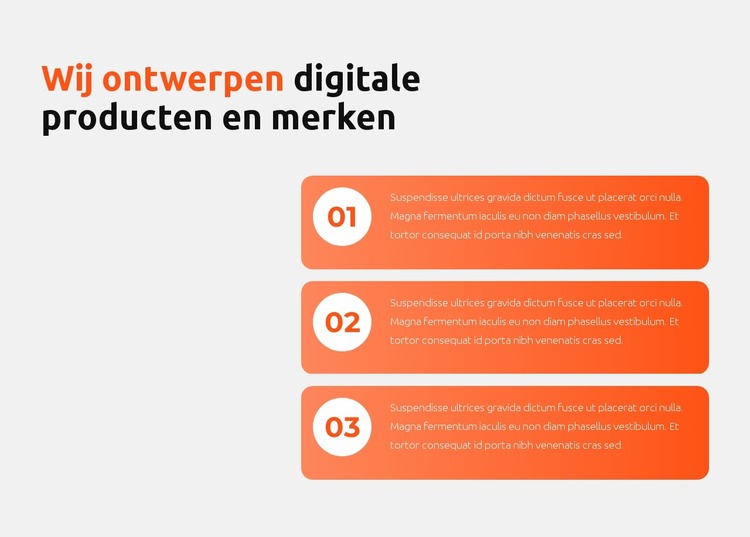 Wij ontwerpen digitale producten Joomla-sjabloon