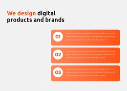 We Design Digital Products - Online Templates